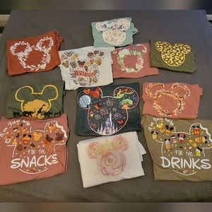 Lot of 11 custom shirts for your family vacation.